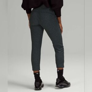 lululemon athletica Dark Charcoal Cropped Jogger Pants
